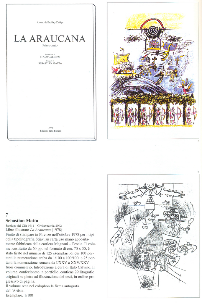 Sebastian Matta  La Araucana (1978)