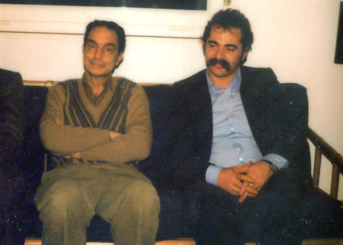 Giuliano Allegri e Italo Calvino (1975)