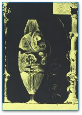 Graham Sutherlan  (1976)<br> Litografia originale<br>  stampata in 125 esemplari